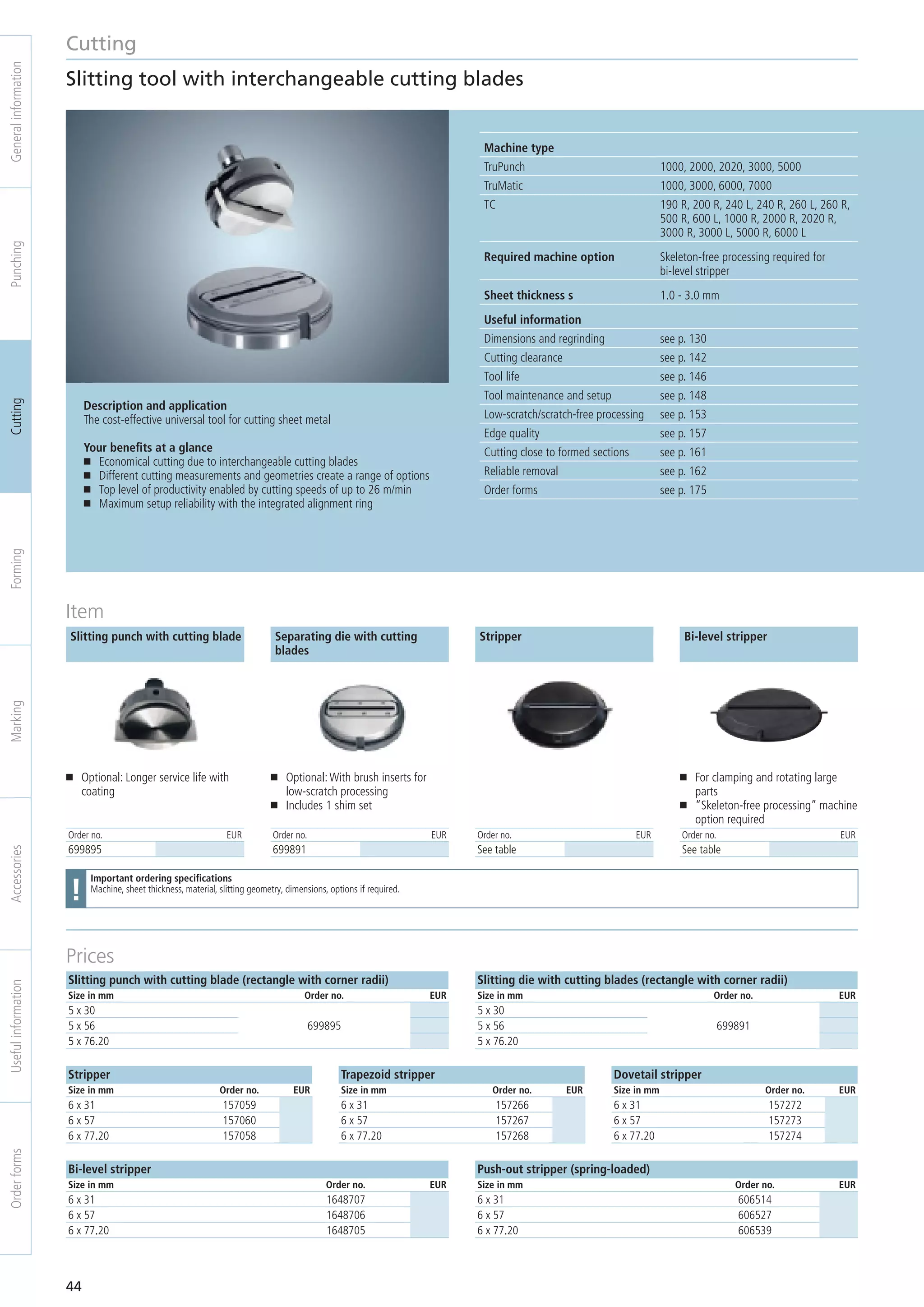 TRUMPFpunchingtoolscatalogEN.pdf Manufacturing Industry Industries