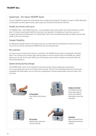 TRUMPF catalogue | PDF