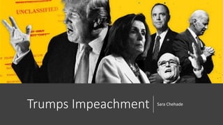Trumps Impeachment Sara Chehade
 