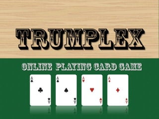 Online  Playing card game 