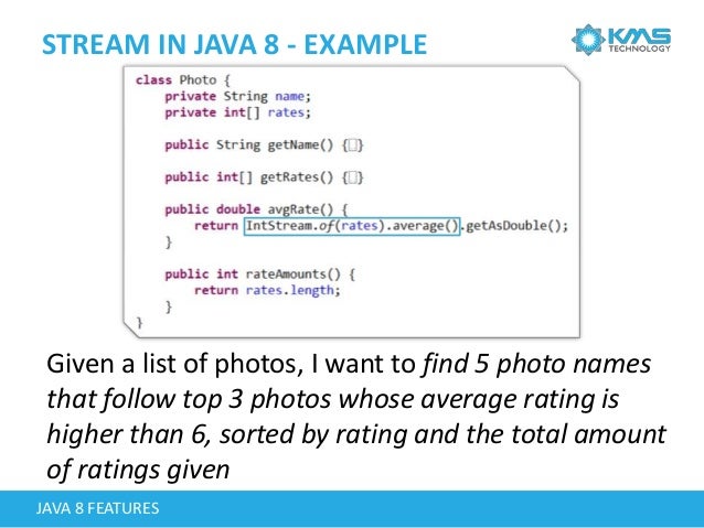 Java 8 Features