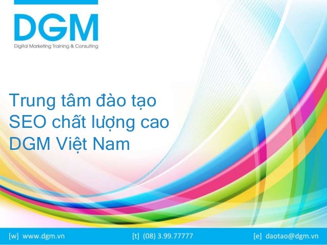 trung tâm đào tạo Marketing Online DGM