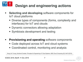On Engineering Analytics of Elastic IoT Cloud Systems | PDF