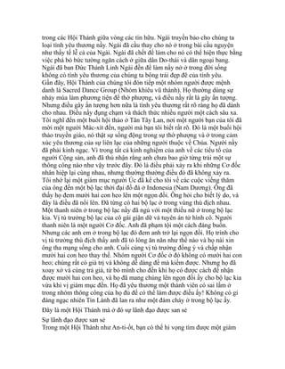 trong các Hội Thánh giữa vòng các tín hữu. Ngài truyền bảo cho chúng ta
loại tình yêu thương nầy. Ngài đã cầu thay cho nó ở trong bài cầu nguyện
như thầy tế lễ cả của Ngài. Ngài đã chết để làm cho nó có thể hiện thực bằng
việc phá bỏ bức tường ngăn cách ở giữa dân Do-thái và dân ngoại bang.
Ngài đã ban Đức Thánh Linh Ngài đến để làm nẩy nở ở trong đời sống
không có tình yêu thương của chúng ta bông trái đẹp đẽ của tình yêu.
Gần đây, Hội Thánh của chúng tôi đón tiếp một nhóm người được mệnh
danh là Sacred Dance Group (Nhóm khiêu vũ thánh). Họ thường dùng sự
nhảy múa làm phương tiện để thờ phượng, và điều nầy rất là gây ấn tượng.
Nhưng điều gây ấn tượng hơn nữa là tình yêu thương rất rõ ràng họ đã dành
cho nhau. Điều nầy đụng chạm và thách thức nhiều người một cách sâu xa.
Tôi nghĩ đến một buổi hội thảo ở Tân Tây Lan, nơi một người bạn của tôi đã
mời một người Mác-xít đến, người mà bạn tôi biết rất rõ. Đó là một buổi hội
thảo truyền giáo, nó thật sự sống động trong sự thờ phượng và ở trong cảm
xúc yêu thương của sự liên lạc của những người thuộc về Chúa. Người nầy
đã phải kinh ngạc. Vì trong tất cả kinh nghiệm của anh về các tiểu tổ của
người Cộng sản, anh đã thú nhận rằng anh chưa bao giờ từng trải một sự
thông công nào như vậy trước đây. Đó là điều phải xảy ra khi những Cơ đốc
nhân hiệp lại cùng nhau, nhưng thường thường điều đó đã không xảy ra.
Tôi nhớ lại một giám mục người Úc đã kể cho tôi về các cuộc viếng thăm
của ông đến một bộ lạc thời đại đồ đá ở Indonesia (Nam Dương). Ông đã
thấy họ đem mười hai con heo lên một ngọn đồi. Ông hỏi cho biết lý do, và
đây là điều đã nổi lên. Đã từng có hai bộ lạc ở trong vùng thù địch nhau.
Một thanh niên ở trong bộ lạc nầy đã ngủ với một thiếu nữ ở trong bộ lạc
kia. Vị tù trưởng bộ lạc của cô gái giận dữ và tuyên án tử hình cô. Người
thanh niên là một người Cơ đốc. Anh đã phạm tội một cách đáng buồn.
Nhưng các anh em ở trong bộ lạc đó đem anh trở lại ngọn đồi. Họ trình cho
vị tù trưởng thù địch thấy anh đã tỏ lòng ăn năn như thế nào và họ nài xin
ông tha mạng sống cho anh. Cuối cùng vị tù trưởng đồng ý và chấp nhận
mười hai con heo thay thế. Nhóm người Cơ đốc ở đó không có mười hai con
heo; chúng rất có giá trị và không dễ dàng để mà kiếm được. Nhưng họ đã
xoay xở và cùng trả giá, từ bỏ mình cho đến khi họ có được cách để nhận
được mười hai con heo, và họ đã mang chúng lên ngọn đồi ấy cho bộ lạc kia
vừa khi vị giám mục đến. Họ đã yêu thương một thành viên có sai lầm ở
trong nhóm thông công của họ đủ để có thể làm được điều ấy! Không có gì
đáng ngạc nhiên Tin Lành đã lan ra như một đám cháy ở trong bộ lạc ấy.
Đây là một Hội Thánh mà ở đó sự lãnh đạo được san sẻ
Sự lãnh đạo được san sẻ
Trong một Hội Thánh như An-ti-ốt, bạn có thể hi vọng tìm được một giám
 