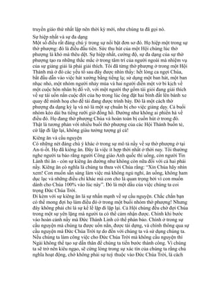 truyền giáo thứ nhất lập nên thời kỳ mới, như chúng ta đã gọi nó.
Sự hiệp nhất và sự đa dạng
Một số điều rất đáng chú ý trong sự nổi bật đơn sơ đó. Họ hiệp một trong sự
thờ phượng: đó là điều đầu tiên. Sức thu hút của một Hội chúng lúc thờ
phượng là khó mà thêu dệt. Sự hiệp nhất, cường độ, sự đa dạng của sự thờ
phượng tạo ra những thắc mắc ở trong tâm trí của người ngoài mà nhiệm vụ
của sự giảng giải là phải giải thích. Tôi đã từng thờ phượng ở trong một Hội
Thánh mà ở đó các yếu tố sau đây được nhìn thấy: hết lòng ca ngợi Chúa,
bắt đầu dẫn vào việc hát xướng bằng tiếng lạ; sử dụng một ban hát, một ban
nhạc nhỏ, một nhóm người nhảy múa và hai người diễn một vở bi kịch về
một cuộc hôn nhân bị đổ vỡ, với một người thợ gốm tài giỏi đang giải thích
về sự tái uốn nắn cuộc đời của họ trong lúc ông đặt hai bình đất lên bánh xe
quay để minh hoạ cho đề tài đang được trình bày. Đó là một cách thờ
phượng đa dạng kỳ lạ và nó là một sự chuẩn bị cho việc giảng dạy. Cả buổi
nhóm kéo dài ba tiếng rưỡi giờ đồng hồ. Dường như không ai phiền hà về
điều đó. Họ đang thờ phượng Chúa và hoàn toàn bị cuốn hút ở trong đó.
Thật là tương phản với nhiều buổi thờ phượng của các Hội Thánh buồn tẻ,
cứ lập đi lập lại, không giàu tưởng tượng gì cả!
Kiêng ăn và cầu nguyện
Có những nét đáng chú ý khác ở trong sự mô tả nầy về sự thờ phượng ở tại
An-ti-ốt. Họ đã kiêng ăn. Đây là việc ít hợp thời nhất ở thời nay. Tôi thường
nghe người ta bảo rằng người Công giáo Anh quốc thì uống, còn người Tin
Lành thì ăn - còn sự kiêng ăn dường như không còn nữa đối với cả hai phái
nầy. Kiêng ăn có nghĩa là chúng ta thưa với Chúa rằng: “Xin Chúa hãy nhìn
xem! Con muốn sẵn sàng làm việc mà không ngủ nghỉ, ăn uống, không ham
dục lạc và những điều chi khác mà con cho là quan trọng bởi vì con muốn
dành cho Chúa 100% vào lúc này”. Đó là một dấu của việc chúng ta coi
trọng Đức Chúa Trời.
Đi kèm với sự kiêng ăn là sự nhấn mạnh về sự cầu nguyện. Chắc chắn bạn
có thể mong đợi họ làm điều đó ở trong một buổi nhóm thờ phượng! Nhưng
đây không phải chỉ là sự kể lể lặp đi lặp lại. Cả Hội chúng đều chờ đợi Chúa
trong một sự yên lặng mà người ta có thể cảm nhận được. Chính khi bước
vào hoàn cảnh nầy mà Đức Thánh Linh có thể phán bảo. Chính ở trong sự
cầu nguyện mà chúng ta được uốn nắn, được tái dựng, và chính thông qua sự
cầu nguyện mà Đức Chúa Trời tự do đến với chúng ta và sử dụng chúng ta.
Nếu chúng ta làm công việc cho Đức Chúa Trời mà không cầu nguyện thì
Ngài không thể tạo sự dấn thân để chúng ta tiến bước thành công. Vì chúng
ta sẽ trở nên kiêu ngạo, sẽ cứng lòng trong sự xác tín của chúng ta rằng chủ
nghĩa hoạt động, chớ không phải sự tuỳ thuộc vào Đức Chúa Trời, là cách
 