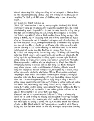 kiến nó xảy ra ở tại Hội chúng của chúng tôi khi mà người ta đã được hoán
cải nhờ sự cảm biết rõ ràng về Đức Chúa Trời ở trong nơi mà không có sự
rao giảng Tin Lành gì cả. Tiếc thay, nó đã không xảy ra một cách thường
xuyên...
Đây là một Hội Thánh biết nhìn xa
Chính Hội Thánh An-ti-ốt là một trụ sở truyền giáo. Họ là một Hội Thánh
son trẻ được sáng lập bởi các nhà truyền giáo không chính thức. Họ có thể
biện luận rằng họ đã có quá nhiều việc phải làm ở tại An-ti-ốt, không việc gì
phải bận tâm đến những vùng xa xăm. Nhưng đó không phải là cách một
Hội Thánh cư xử khi việc chia sẻ Tin Lành là một con đường sự sống. Như
chúng ta đã thấy, họ sốt sắng dâng mình cho chức vụ của mỗi tín đồ ở giữa
vòng họ. Họ mong đợi mỗi tín hữu phải khởi xướng một cách chủ động nào
đó cho Chúa Jesus. Do đó, dường như chỉ là điều tự nhiên khi thấy họ quan
tâm rộng rãi hơn. Do vậy, họ hỗ trợ các Cơ đốc nhân ở Giê-ru-sa-lem khi
cơn đói kém xảy ra. Do vậy họ sẵn sàng sai phái Phao-lô và Ba-na-ba vào
cuộc hành trình truyền giáo đến đảo Chíp-rơ và vùng Nam Tiểu Á.
Sự ra đi có khải tượng của họ thật sự đáng chú ý. Tôi không chắc họ sẽ lắng
nghe Đức Thánh Linh về sự kêu gọi truyền giáo hay không, nếu như họ đã
không nghĩ đến người đồng loại là những người cần được nghe Tin Lành,
không những chỉ ở tại An-ti-ốt nhưng còn ở các nơi xa xăm hơn. Nhưng họ
đã có sự quan tâm, và khi sự kêu gọi xảy đến thì họ liền đi theo. Hãy thử
tưởng tượng xem sự hi sinh có liên can đến trong việc để cho hai người
trong số các giáo sư và các người lãnh đạo có tài năng nhất của họ ra đi
trong một cuộc phiêu du điên cuồng nào đó, không biết họ sẽ đi đâu, cũng
không biết có còn gặp lại họ nữa không. Một tín đồ ở An-ti-ốt có thể nói:
“Thật là phí phạm khi để cho họ ra đi vào những nơi hoang dã; dân ngoại
giáo cũng hoàn toàn được hạnh phúc rồi”. Một tín đồ khác cũng có thể nói
thêm vào: “Dù sao chúng ta cũng cần các vị ấy ở đây. Chẳng lẽ An-ti-ốt
không cần có người trở lại với Chúa sao?”. Chúng ta không biết họ có những
thái độ của thời nay như vậy hay không. Nếu có, thì họ cũng đã loại bỏ
chúng đi. Vì phần lớn Hội chúng và nói riêng là Phao-lô và Ba-na-ba đều vui
mừng làm theo điều mà họ tin chắc là một sự kêu gọi đến từ Chúa, mà sự
kêu gọi đó không thể bị cãi lại hay bị bỏ qua được.
Không có một bài học quan trọng nào ở đây sao? Chúng ta sẽ nóng nảy
truyền bá Tin Lành ở trong địa phương của chúng ta tỉ lệ với việc chúng ta
sẵn sàng bỏ qua mọi nhu cầu riêng của mình và nhìn đến những nơi có cần
hơn ở hải ngoại mà chúng ta có thể yểm trợ. Chính Hội Thánh nào biết tưới
gội cho các Hội Thánh khác là Hội Thánh tưới gội cho chính mình. Nhưng
dường như thật rất ít Hội Thánh tin điều nầy. Không có sự quan tâm thực thụ
 