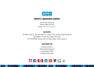 Dịch vụ khách hàng trụ sở công - PMC