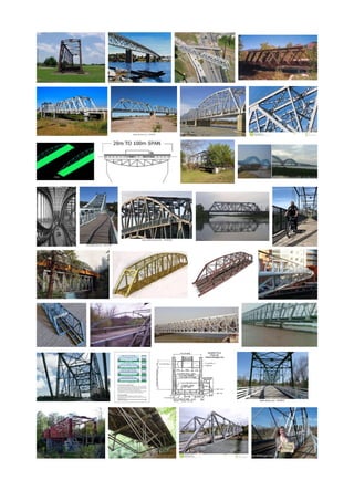 Truss bridges   جسور وكباري معدنية شبكية-