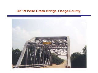 OK 99 Pond Creek Bridge, Osage County  