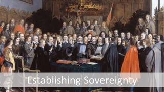 Establishing Sovereignty
 