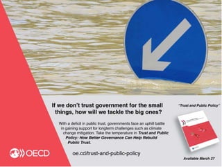 Trust and Public Policy - OECD promotion slides