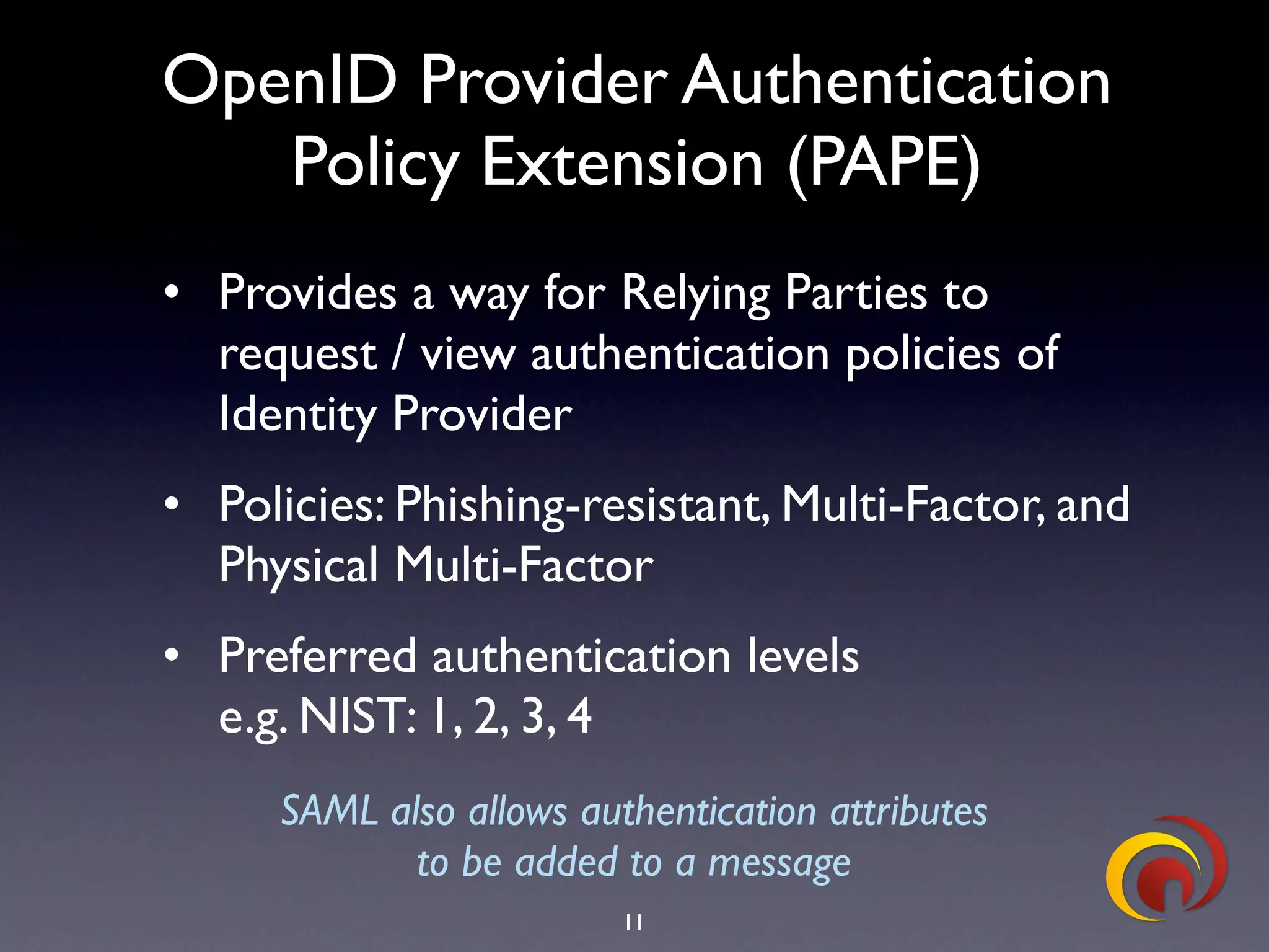 TrustBearer - CTST 2009 - OpenID & Strong Authentication