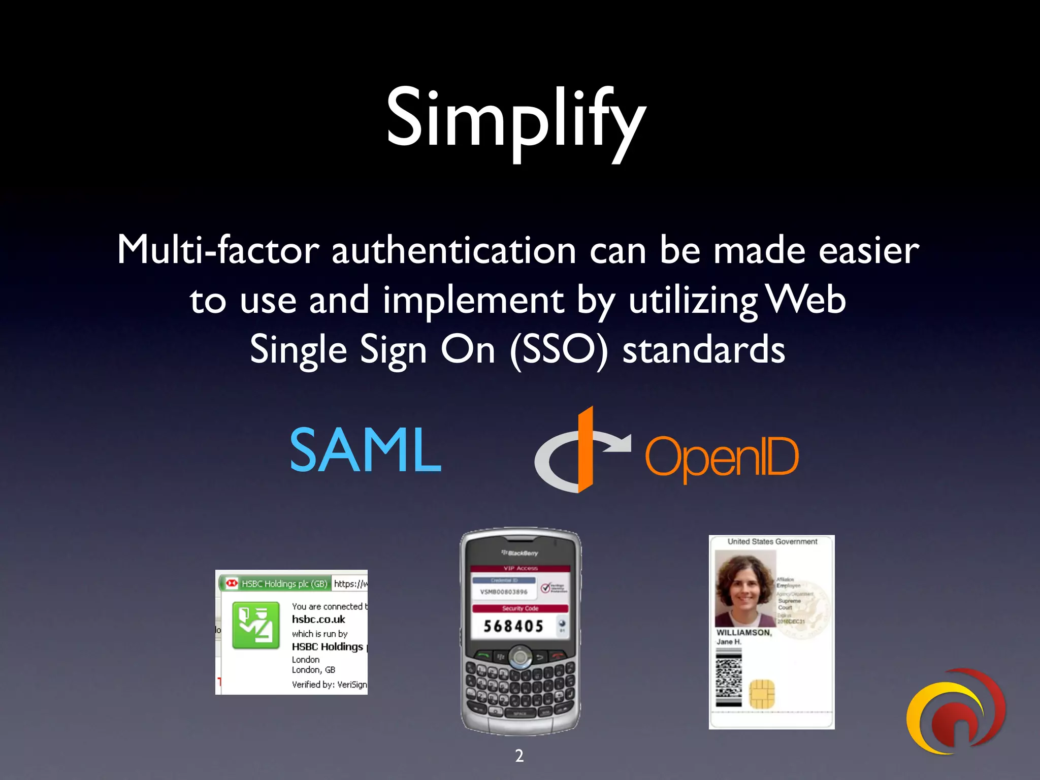 TrustBearer - CTST 2009 - OpenID & Strong Authentication
