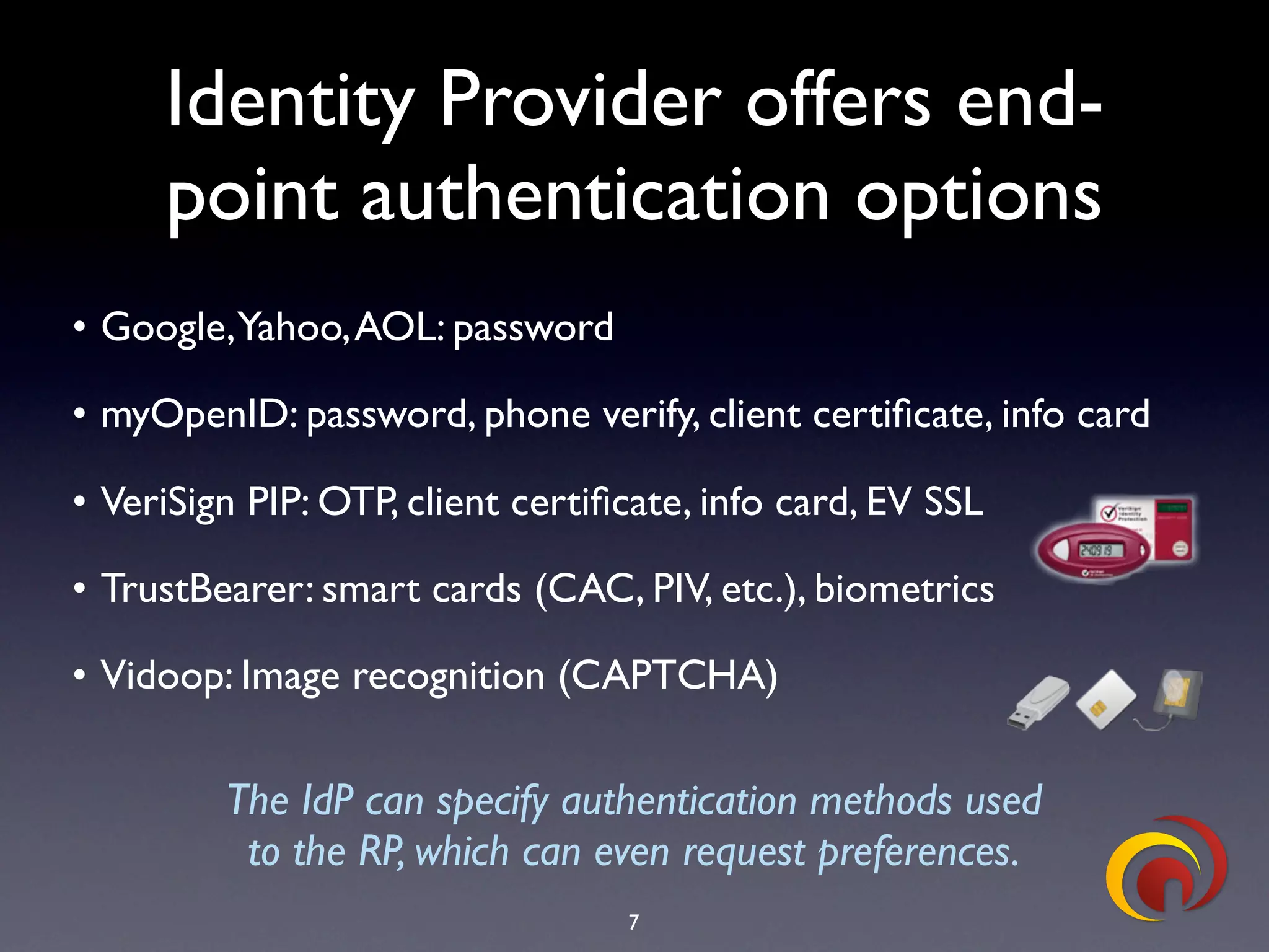 TrustBearer - CTST 2009 - OpenID & Strong Authentication