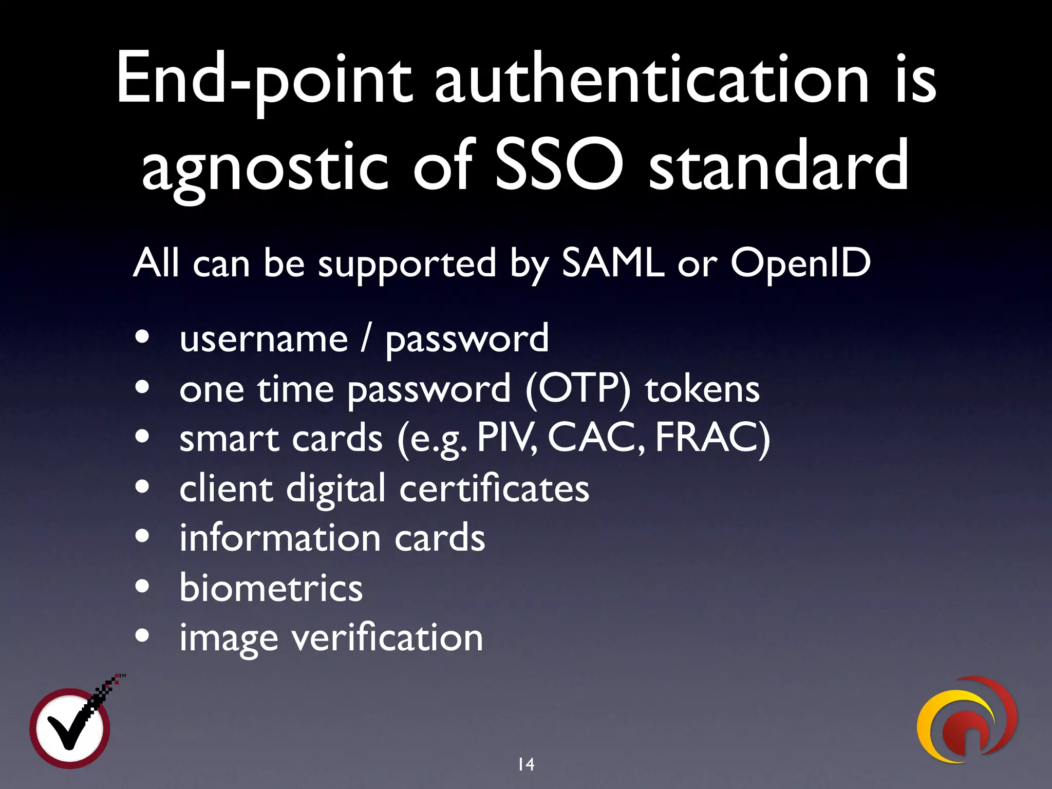 TrustBearer - Virginia Security Summit - Web Authentication Strategies - April 2009