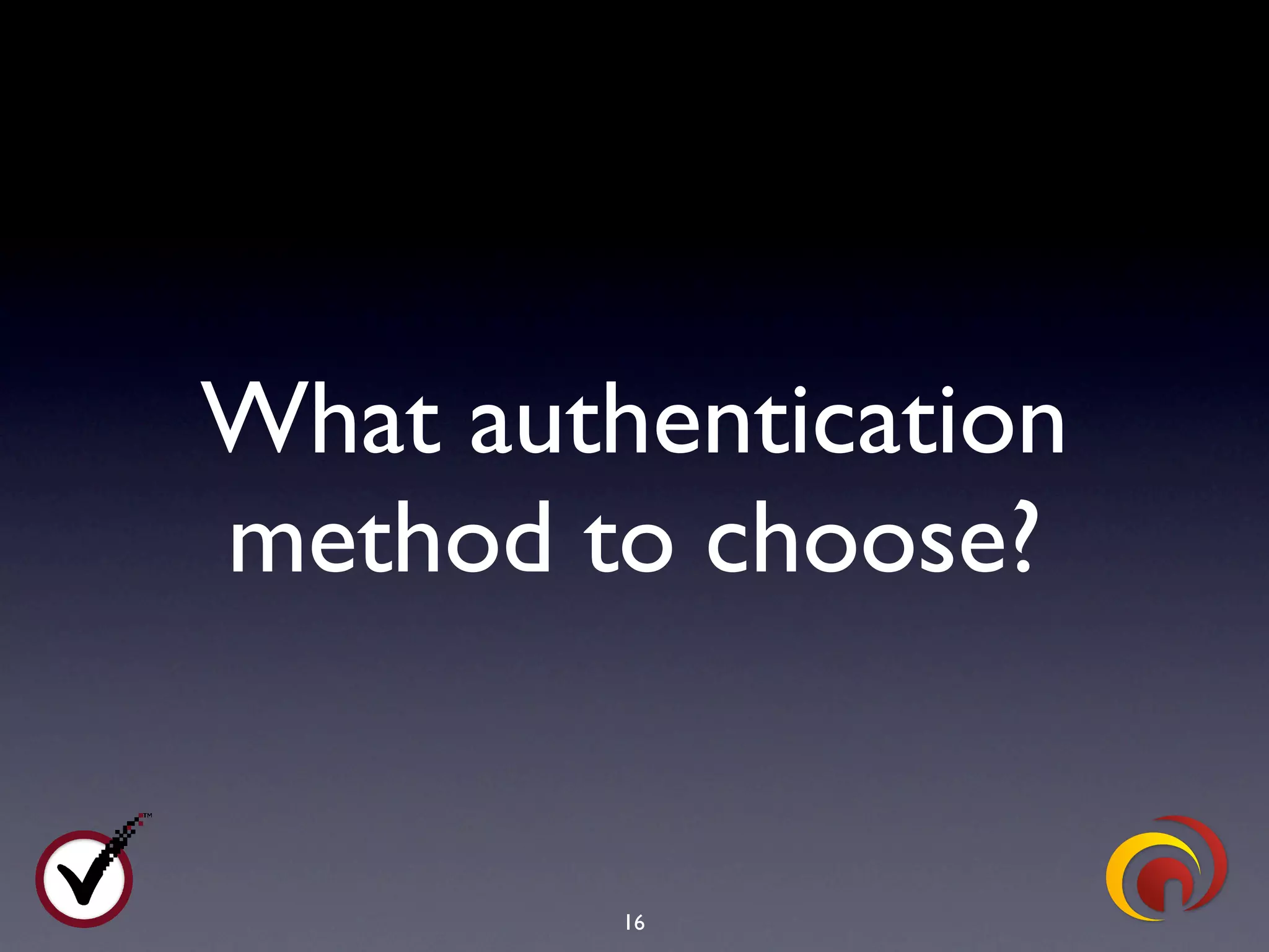 TrustBearer - Virginia Security Summit - Web Authentication Strategies - April 2009