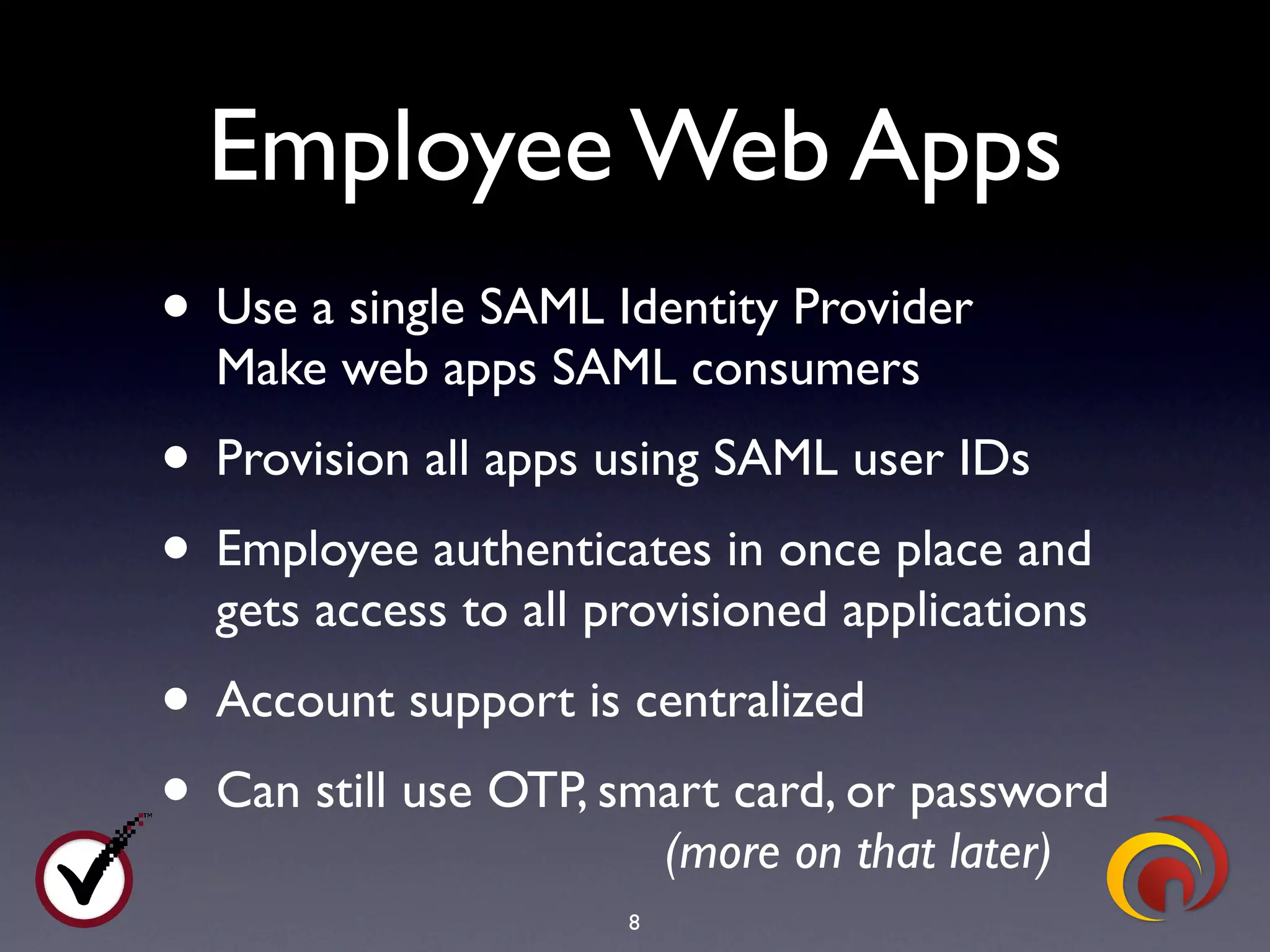 TrustBearer - Virginia Security Summit - Web Authentication Strategies - April 2009