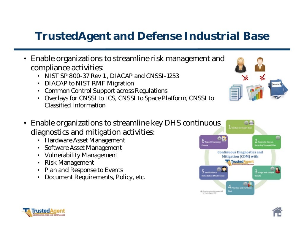 TrustedAgent and Defense Industrial Base (DIB)