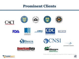 Prominent Clients
Trademarks and copyrights are properties of their respective owners.
 