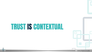 TRUST IS CONTEXTUAL
www.impaccct.com
 