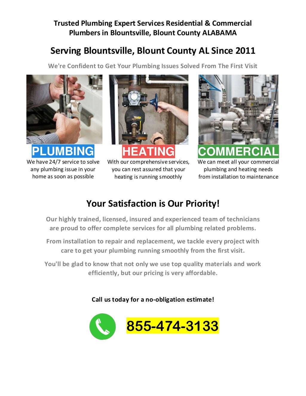 Trusted Plumbing Expert Services Residential & Commercial Plumbers in