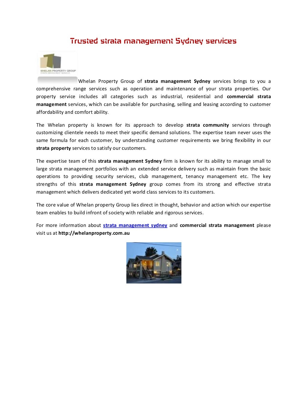 Picture of Trusted strata management sydney services