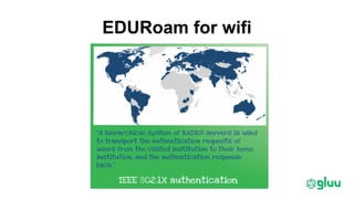 EDURoam for wifi
 