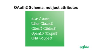 OAuth2 Schema, not just attributes
 