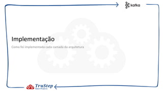 Implementação
Como foi implementada cada camada da arquitetura
 