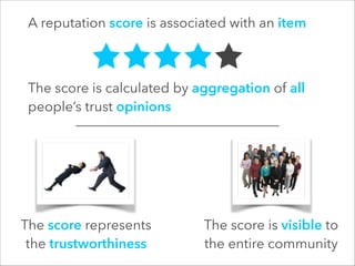 Trust Reputation Trust & reputation | PDF