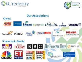 Our Associations
Clients
iCrederity in Media
 