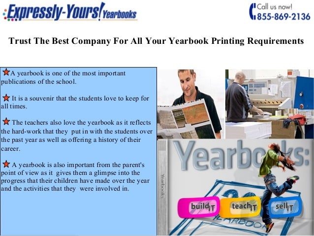 trust the best company for all your yearbook printing requirements