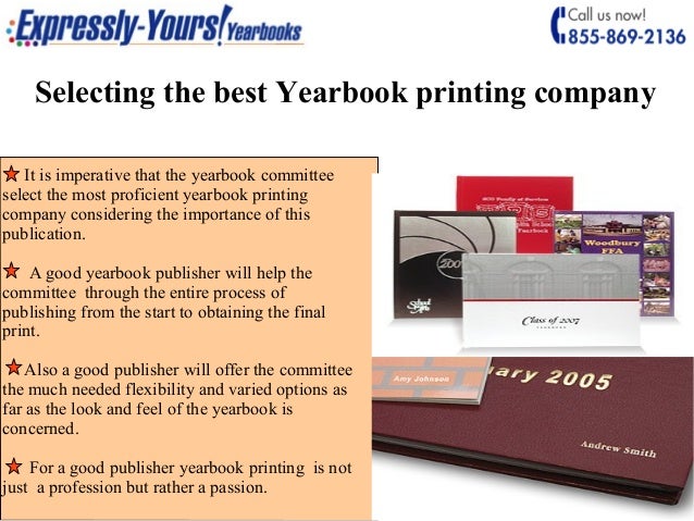 trust the best company for all your yearbook printing requirements