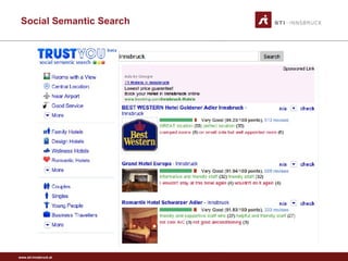 www.sti-innsbruck.at
Social Semantic Search
 