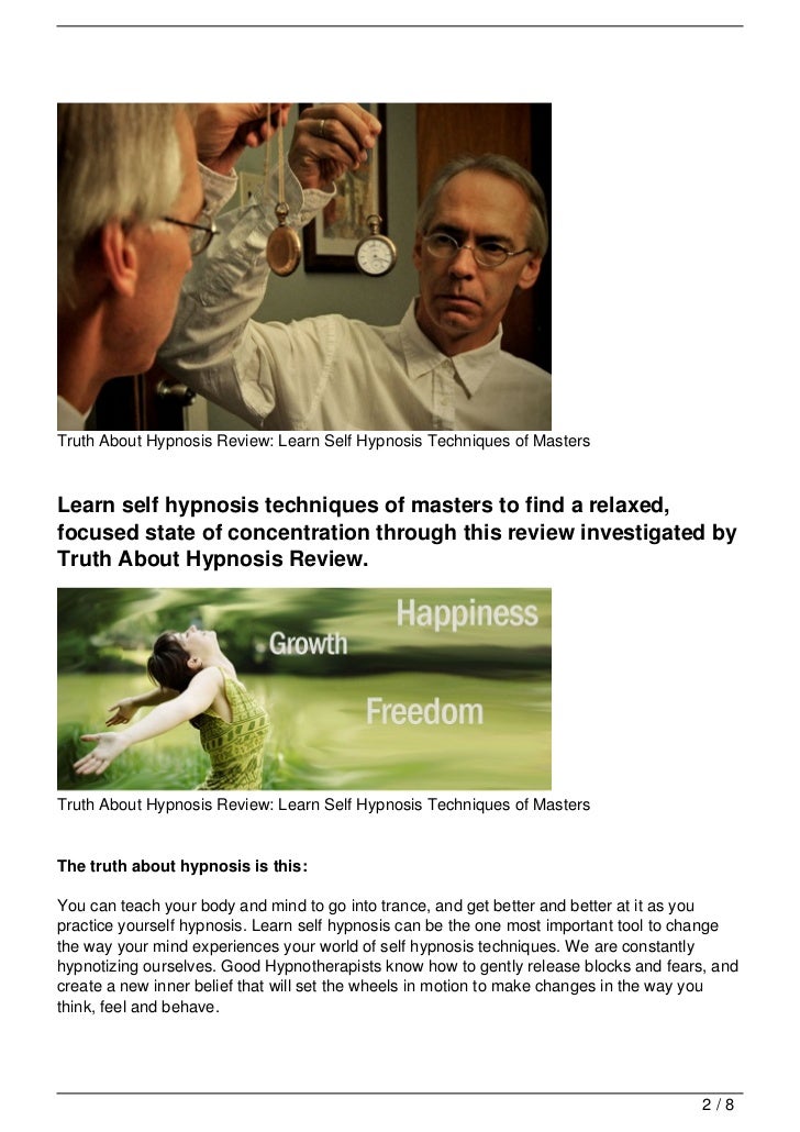 Truth About Hypnosis R...