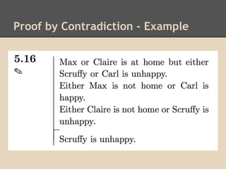 Proof by Contradiction - Example

 