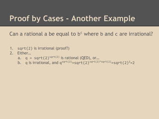 Truth, deduction, computation lecture 6 | PPT