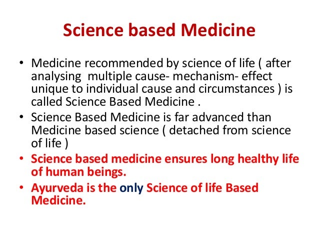 truth of scientific medicine ppt