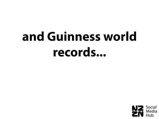 and Guinness world
     records...
 