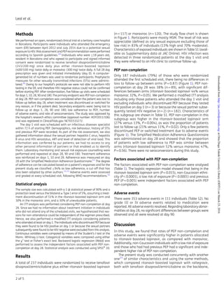 Methods
We performed an open, randomized clinical trial at a tertiary-care hospital
in Barcelona. Participants were indivi...