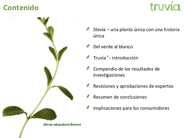 Resultado de imagen para La-stevia-y-su-papel-en-la-salud-Informe-científico-por-Truvía