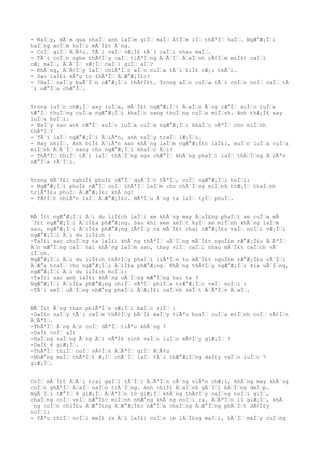 - NaÌy, HÃ´m qua nhaÌ anh laÌm giÌ maÌ Ã¢Ìm iÌ thÃªÌ haÌ. NgÆ°Æ¡Ìi
haÌng xoÌm hoÌi mÃ´Ì£t Ã´ng.
- CoÌ giÌ ÄÃ¢u. TÃ´i vaÌ vÆ¡Ì£ tÃ´i caÌi nhau maÌ.
- TÃ´i coÌn nghe thÃ¢Ìy caÌ tiÃªÌng ÄÃ´Ì ÄaÌnh rÃ¢Ìm moÌ£t caÌi
cÆ¡ maÌ, ÄÃ´Ì vÆ¡Ì caÌi giÌ aÌ?
- KhÃ´ng, ÄÃ¢Ìy laÌ chiÃªÌc aÌo cuÌa tÃ´i biÌ£ rÆ¡i thÃ´i.
- Sao laÌ£i kÃªu to thÃªÌ ÄÆ°Æ¡Ì£c?
- ?BaÌ naÌy buÃ´Ìn cÆ°Æ¡Ìi thÃ¢Ì£t. Trong aÌo cuÌa tÃ´i coÌn coÌ caÌ tÃ
´i nÆ°Ìa chÆ°Ì.
Trong luÌc chÆ¡Ì xay luÌa, mÃ´Ì£t ngÆ°Æ¡Ìi ÄaÌn Ã´ng cÆ°Ì xuÌc luÌa
tÆ°Ì thuÌng cuÌa ngÆ°Æ¡Ìi khaÌc sang thuÌng cuÌa miÌnh. Anh thÆ¡Ì£ xay
luÌa hoÌi:
- NaÌy sao anh cÆ°Ì xuÌc luÌa cuÌa ngÆ°Æ¡Ìi khaÌc vÃªÌ cho miÌnh
thÃªÌ?
- TÃ´i laÌ ngÆ°Æ¡Ìi ÄiÃªn, anh naÌy traÌ lÆ¡Ìi.
- Hay nhiÌ. Anh biÌ£ ÄiÃªn sao khÃ´ng laÌm ngÆ°Æ¡Ì£c laÌ£i, xuÌc luÌa cuÌa
miÌnh ÄÃ´Ì sang cho ngÆ°Æ¡Ìi khaÌc Äi?
- ThÃªÌ thiÌ tÃ´i laÌ thÄÌng ngu chÆ°Ì khÃ´ng phaÌi laÌ thÄÌng ÄiÃªn
nÆ°Ìa rÃ´Ìi.
Trong HÃ´Ì£i nghiÌ£ phuÌ£ nÆ°Ì quÃ´Ìc tÃªÌ, coÌ ngÆ°Æ¡Ìi hoÌi:
- NgÆ°Æ¡Ìi phuÌ£ nÆ°Ì coÌ thÃªÌ laÌm cho chÃ´Ìng miÌnh trÆ¡Ì thaÌnh
triÃªÌ£u phuÌ ÄÆ°Æ¡Ì£c khÃ´ng?
- TÃ¢Ìt nhiÃªn laÌ ÄÆ°Æ¡Ì£c. NÃªÌu Ã´ng ta laÌ tyÌ phuÌ.
MÃ´Ì£t ngÆ°Æ¡Ìi Äi du liÌ£ch laÌi xe khÃ´ng may ÄuÌ£ng phaÌi xe cuÌa mÃ
´Ì£t ngÆ°Æ¡Ìi ÄiÌ£a phÆ°Æ¡ng. Sau khi xem xeÌt kyÌ xe miÌnh khÃ´ng laÌm
sao, ngÆ°Æ¡Ìi ÄiÌ£a phÆ°Æ¡ng lÃ¢Ìy ra mÃ´Ì£t chai rÆ°Æ¡Ì£u vaÌ noÌi vÆ¡Ìi
ngÆ°Æ¡Ìi Äi du liÌ£ch :
-TaÌ£i sao chuÌng ta laÌ£i khÃ´ng thÃªÌ uÃ´Ìng mÃ´Ì£t nguÌ£m rÆ°Æ¡Ì£u ÄÃªÌ
Än mÆ°Ìng caÌ hai khÃ´ng laÌm sao, thay viÌ caÌi nhau mÃ´Ì£t caÌch vÃ´
iÌch.
NgÆ°Æ¡Ìi Äi du liÌ£ch thÃ¢Ìy phaÌi liÃªÌn tu mÃ´Ì£t nguÌ£m rÆ°Æ¡Ì£u rÃ´Ìi
ÄÆ°a traÌ cho ngÆ°Æ¡Ìi ÄiÌ£a phÆ°Æ¡ng. KhÃ´ng thÃ¢Ìy ngÆ°Æ¡Ìi kia uÃ´Ìng,
ngÆ°Æ¡Ìi Äi du liÌ£ch hoÌi:
-TaÌ£i sao anh laÌ£i khÃ´ng uÃ´Ìng mÆ°Ìng hai ta ?
NgÆ°Æ¡Ìi ÄiÌ£a phÆ°Æ¡ng chiÌ vÃªÌ phiÌa trÆ°Æ¡Ìc vaÌ noÌi :
-TÃ´i seÌ uÃ´Ìng nhÆ°ng phaÌi ÄÆ¡Ì£i caÌnh saÌt ÄÃªÌn ÄaÌ.
MÃ´Ì£t Ã´ng than phiÃªÌn vÆ¡Ìi baÌc siÌ :
-DaÌ£o naÌy tÃ´i caÌm thÃ¢Ìy bÃ´Ì£ maÌy tiÃªu hoaÌ cuÌa miÌnh coÌ vÃ¢Ìn
ÄÃªÌ.
-ThÃªÌ Ã´ng Än coÌ dÃªÌ tiÃªu khÃ´ng ?
-DaÌ£ coÌ aÌ£
-HaÌng saÌng Ã´ng Äi vÃªÌ£ sinh vaÌo luÌc mÃ¢Ìy giÆ¡Ì ?
-DaÌ£ 6 giÆ¡Ì.
-ThÃªÌ thiÌ coÌ vÃ¢Ìn ÄÃªÌ giÌ ÄÃ¢u
-NhÆ°ng maÌ chÃªÌt Æ¡Ì chÃ´Ì laÌ tÃ´i thÆ°Æ¡Ìng daÌ£y vaÌo luÌc 7
giÆ¡Ì.
CoÌ mÃ´Ì£t ÄÃ´i trai gaÌi tÃ´Ìi ÄÃªÌn cÃ´ng viÃªn chÆ¡i, khÃ´ng may khÃ´ng
coÌn ghÃªÌ ÄaÌ naÌo trÃ´Ìng. Anh chiÌ£ ÄaÌnh gÃ´Ìi bÄÌng deÌp.
NgÃ´Ìi tÆ°Ì 8 giÆ¡Ì ÄÃªÌn 10 giÆ¡Ì khÃ´ng thÃ¢Ìy naÌng noÌi giÌ,
chaÌng coÌ veÌ bÆ°Ì£c miÌnh nhÆ°ng khÃ´ng noÌi ra. ÄÃªÌn 11 giÆ¡Ì, khÃ
´ng coÌn chiÌ£u ÄÆ°Ì£ng ÄÆ°Æ¡Ì£c nÆ°Ìa chaÌng ÄÆ°Ìng phÄÌt dÃ¢Ì£y
noÌi:
- YÃªu thiÌ noÌi meÌ£ ra Äi laÌ£i coÌn im lÄÌ£ng maÌi, bÃ´Ì maÌy cuÌng
 