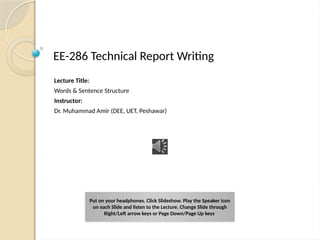 technical report writing for research and thesis | PPTX