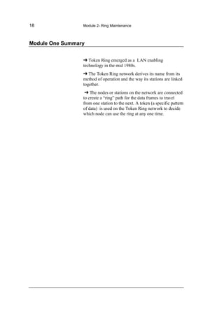 Token Ring Basic Concepts | PDF