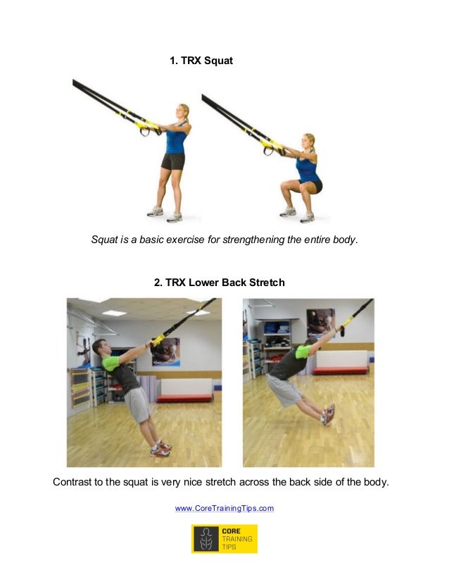 TRX Workout Plan for Lower Back Pain