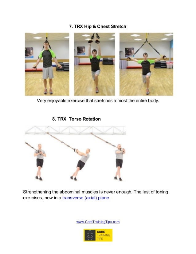 TRX Workout Plan for Lower Back Pain