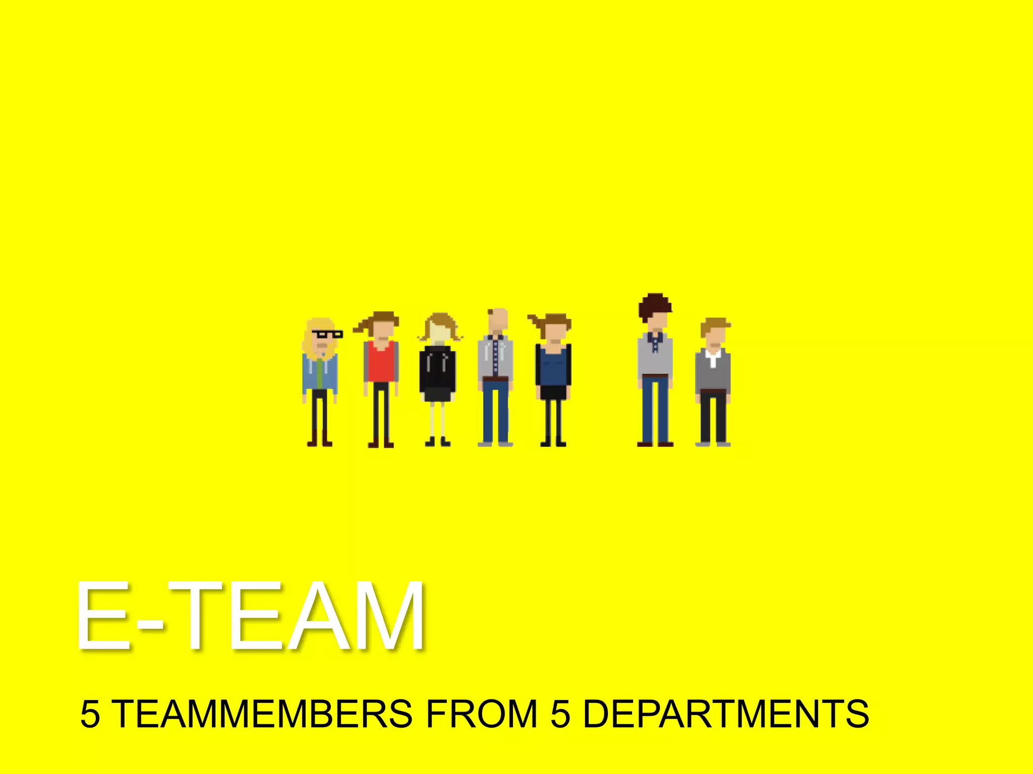E-TEAM
CUSTOMER SERVICE
 