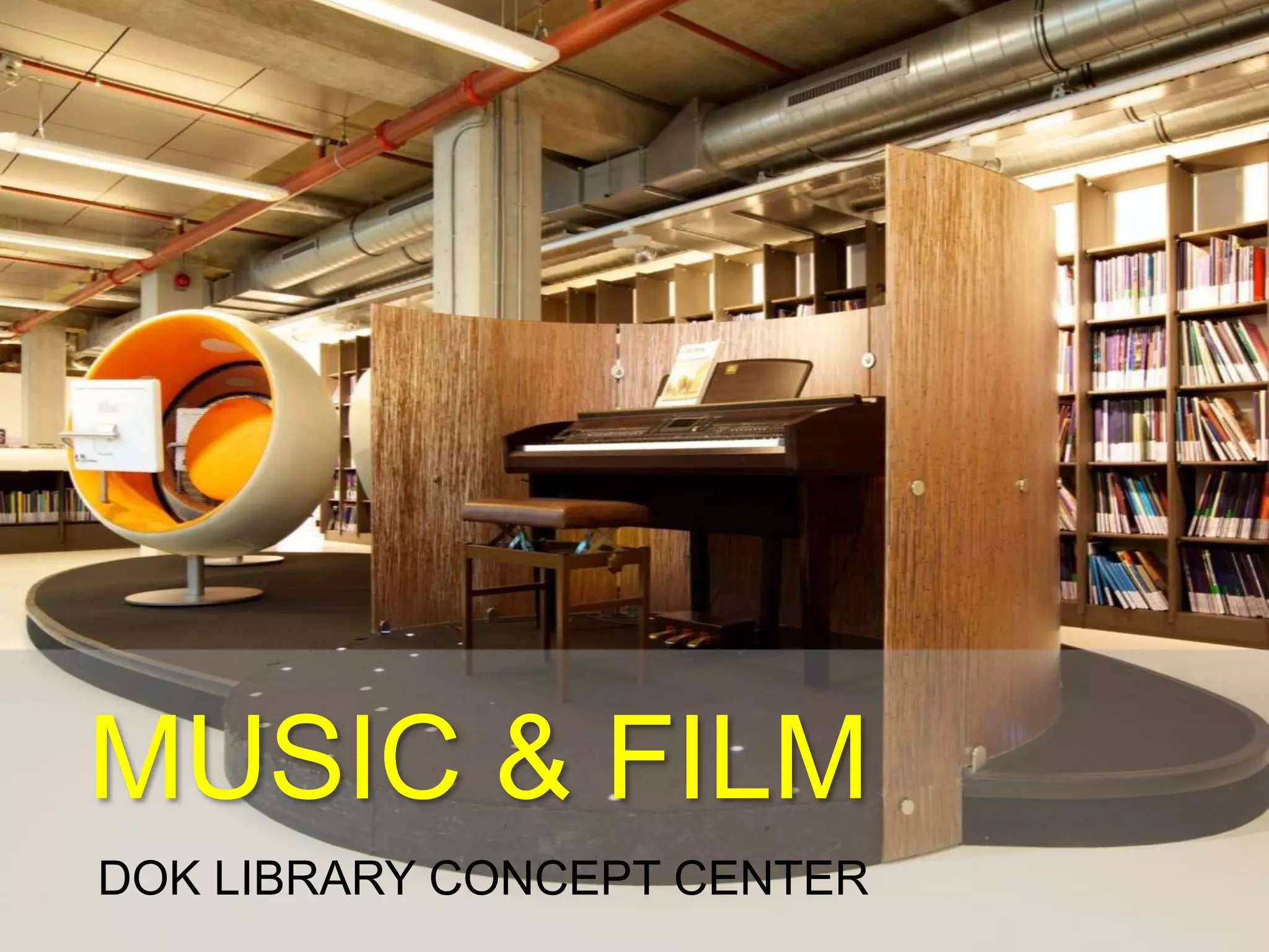 MUSIC & FILM
THE MUSIC COLLECTION ISN’T BEING USED
 
