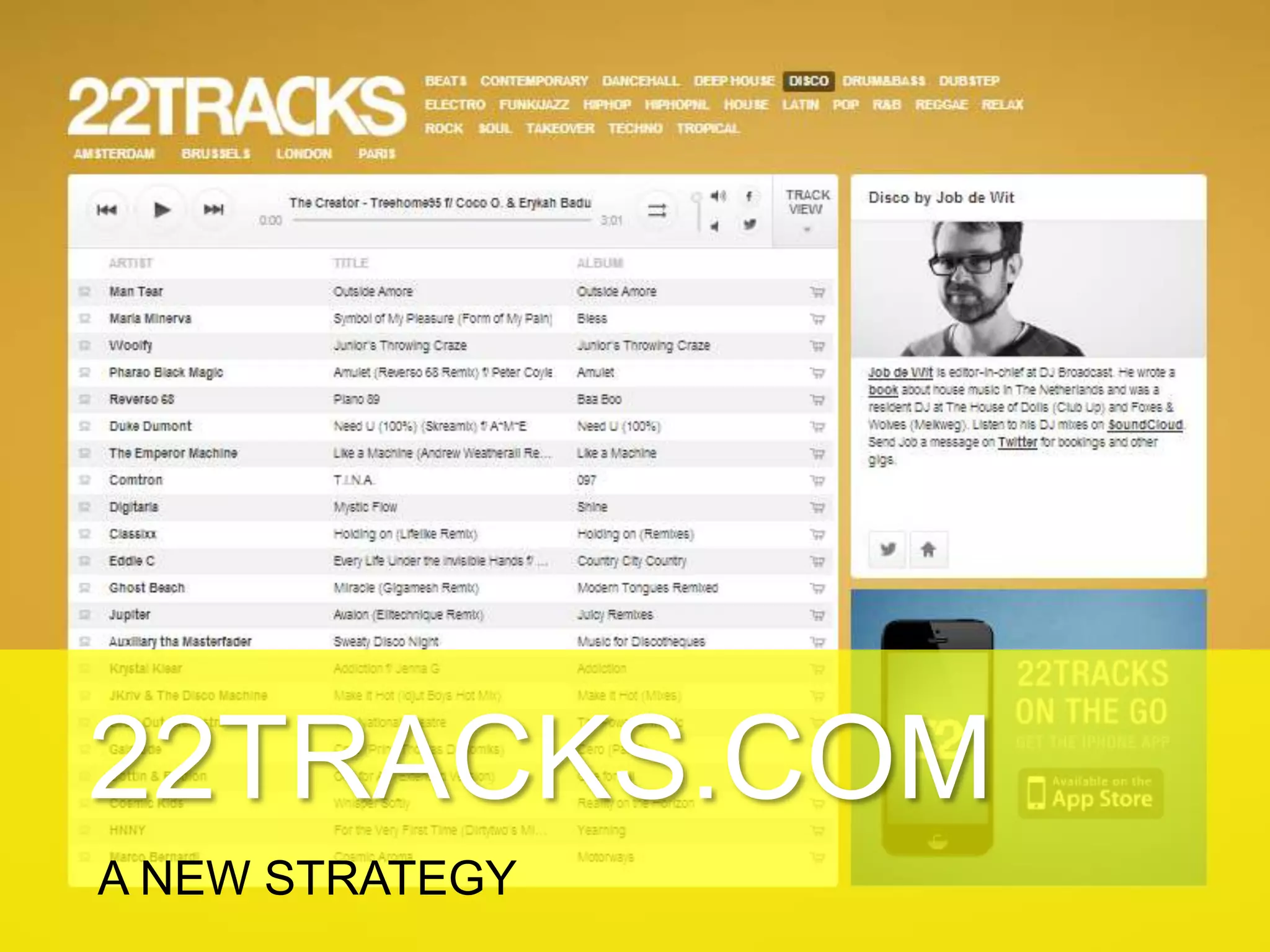 NEW STRATEGY
THE YELLOW LINE
INFORMATION IS NOT EQUAL TO  KNOWLEDGE
FROM PURPOSE TO MEANS TO AN END
EASY ACCESIBLE AND SEARCHABLE
 