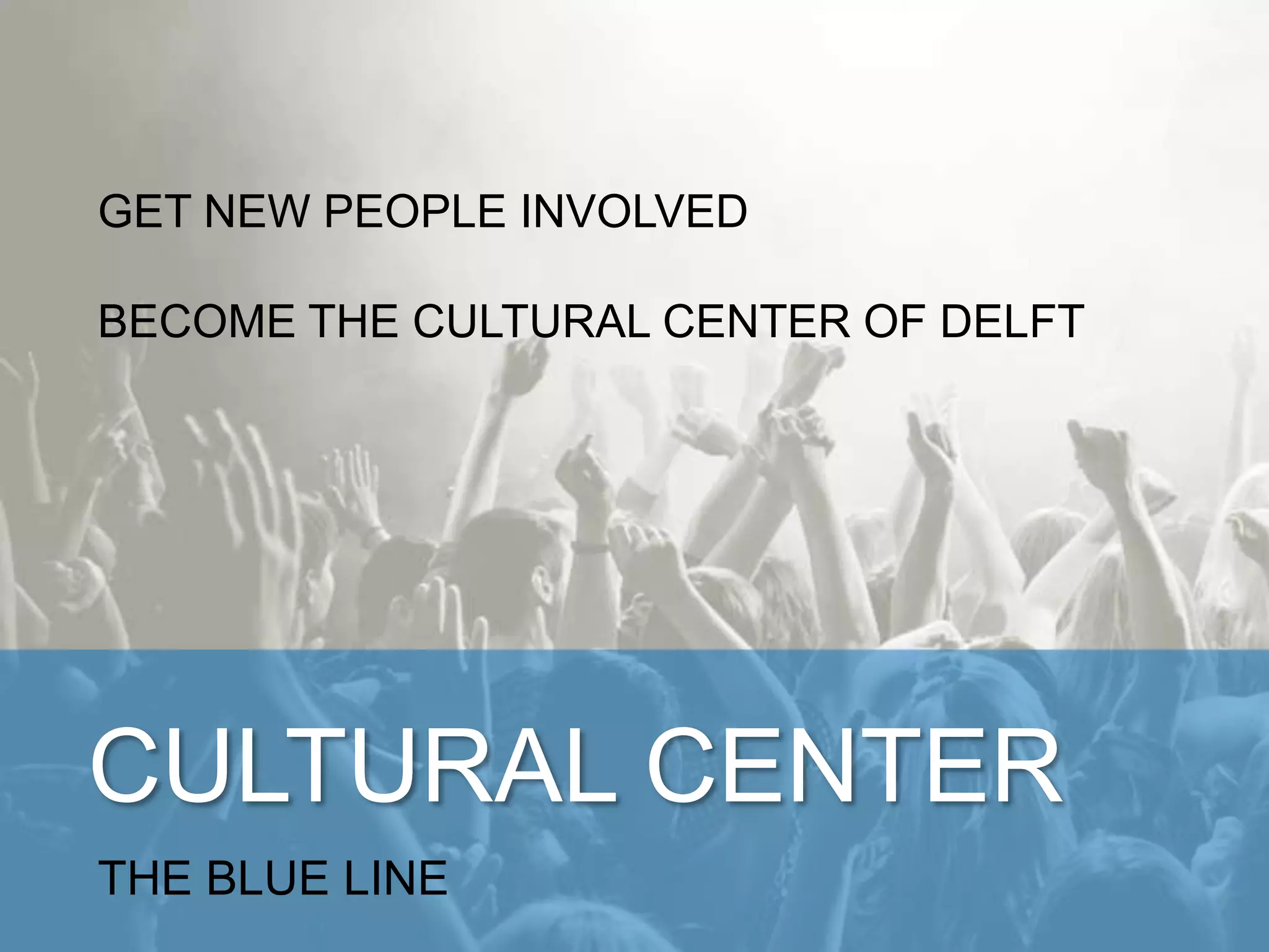 FACILITATE CULTURAL PROFESSIONALS
NEW PEOPLE
 